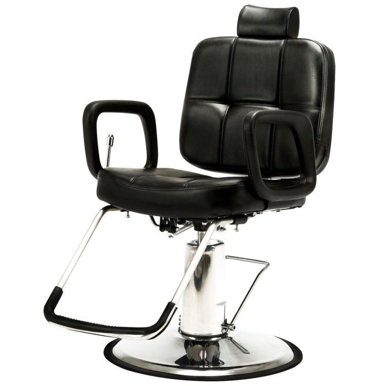 [US Warehouse] Classic Hydraulic Beauty Salon Barber Chair (Black)
