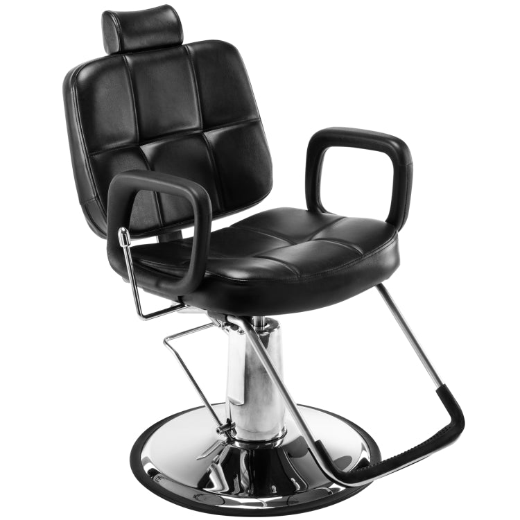 [US Warehouse] Classic Hydraulic Beauty Salon Barber Chair (Black)