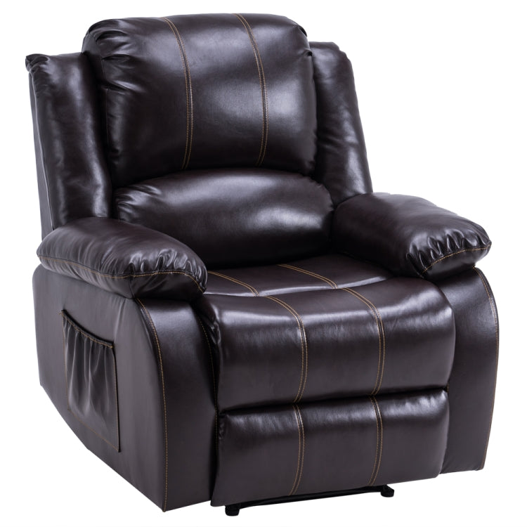 [US Warehouse] Function Chair Combination Electric Massage Chair Style: A(Dark Brown)