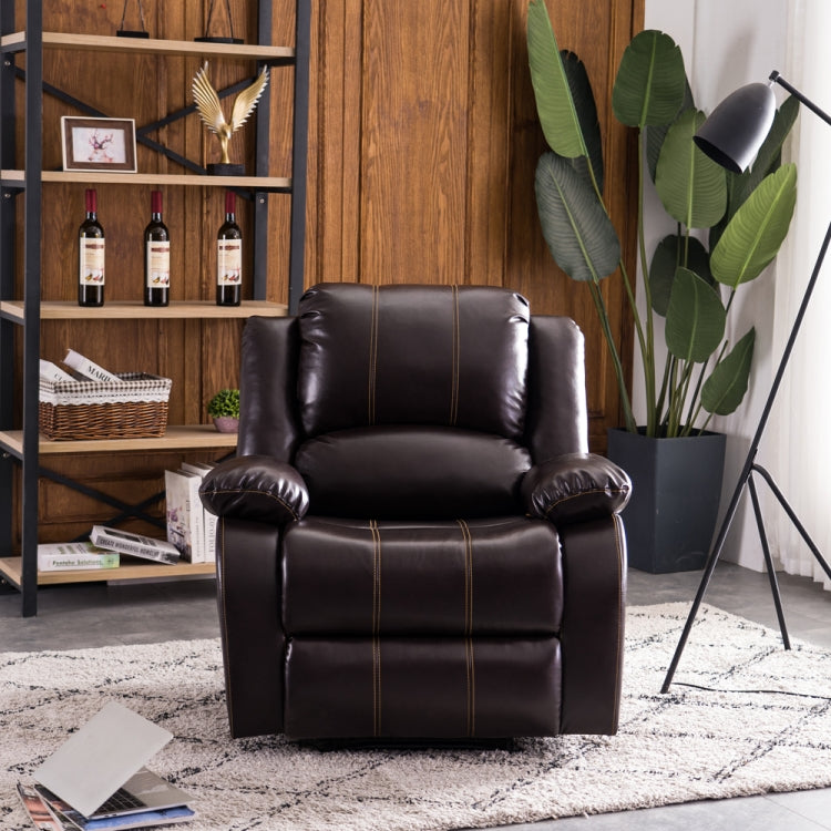 [US Warehouse] Function Chair Combination Electric Massage Chair Style: A(Dark Brown)