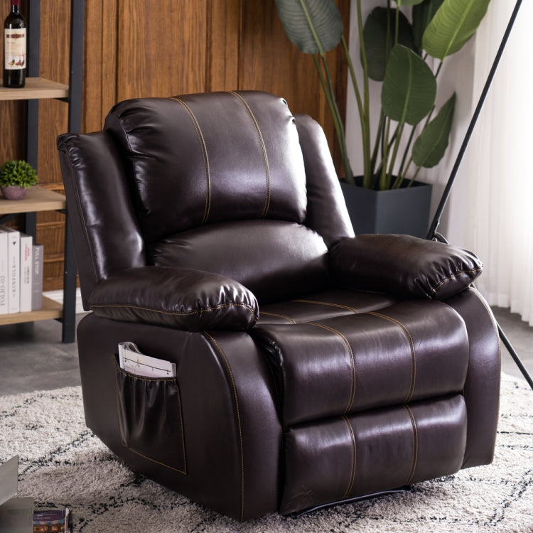 [US Warehouse] Function Chair Combination Electric Massage Chair Style: A(Dark Brown)