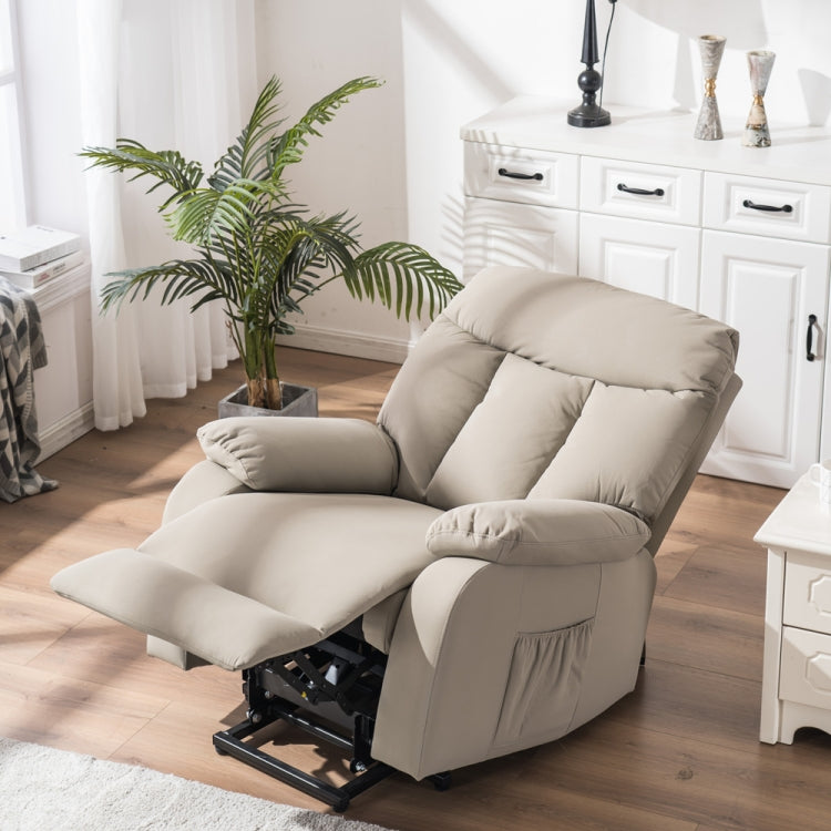 [US Warehouse] Electric Lift Function Chair Combination Electric Massage Chair Style: A(White)