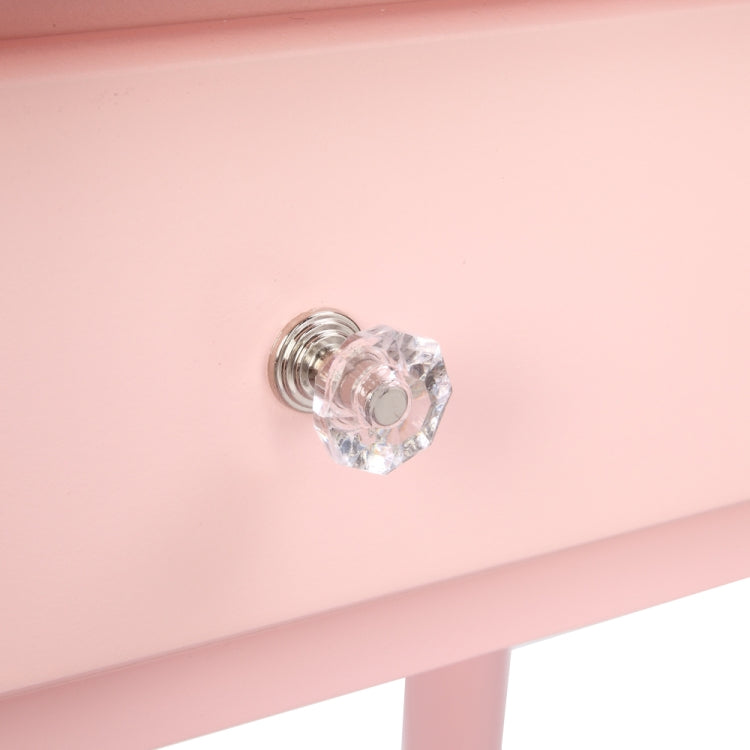 [US Warehouse] Children One Mirror Single Drawer Dressing Table, Table Size: 76 x 41 x 35cm(Pink)