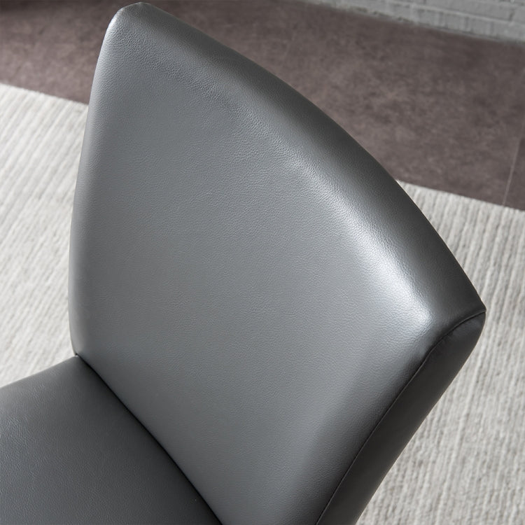 [US Warehouse] 2 in 1 High Bar Chairs Household Back Stool Chairs Set(Grey)