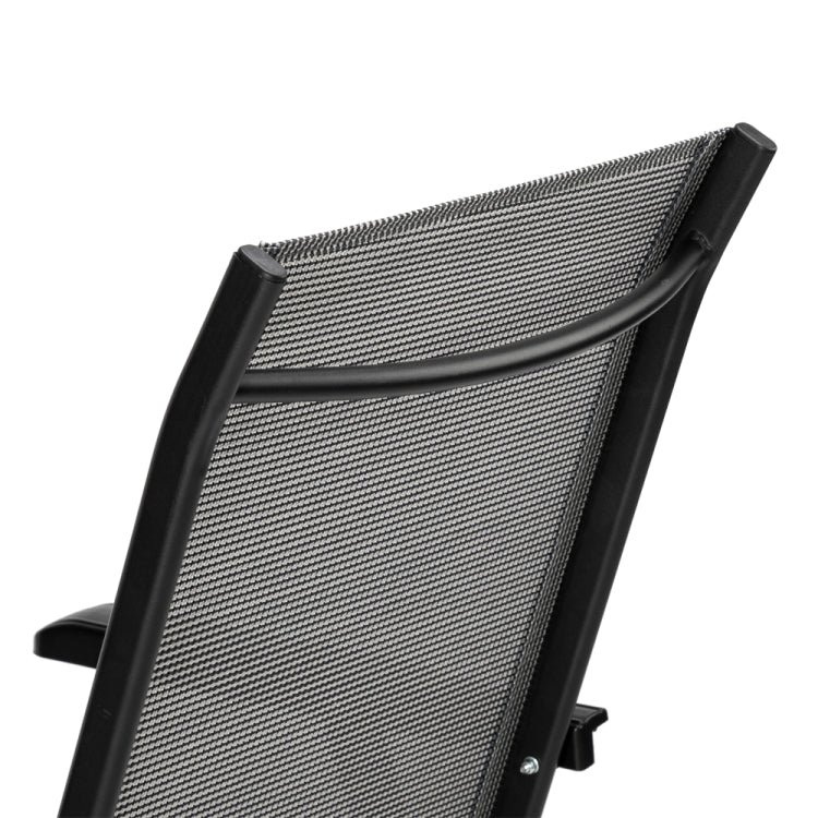 [US Warehouse] 4 in 1 Outdoor Teslin Folding Chairs Set(Grey)