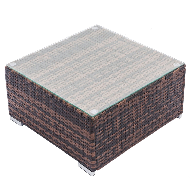 [US Warehouse] Rattan Coffee Table, Size: 65 x 65 x 32cm (Brown)