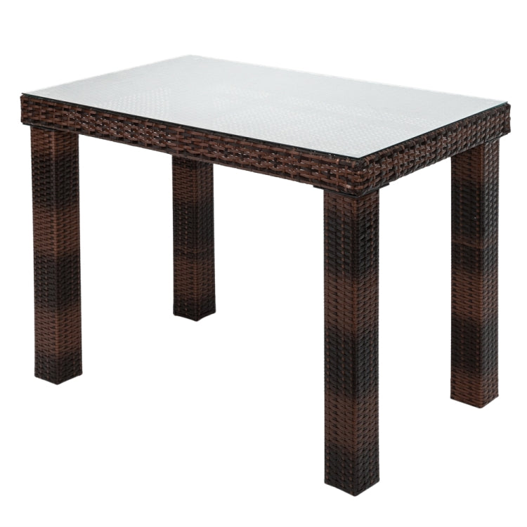 [US Warehouse] Bar Table, Size: 122 x 76 x 91cm (Brown)