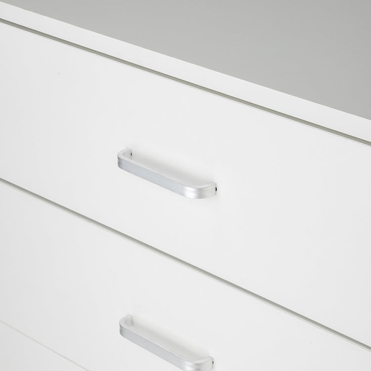 [US Warehouse] Wood Simple Dresser with 3-Drawer, Size: 66 x 33 x 56cm(White)