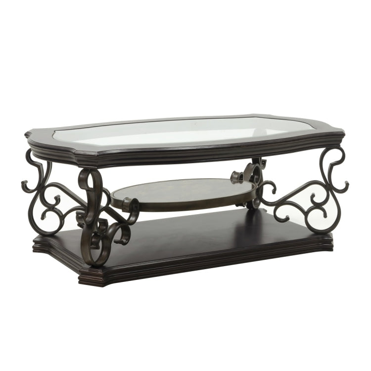 [US Warehouse] Cocktail Table, Size: 132x81.5x51.5cm
