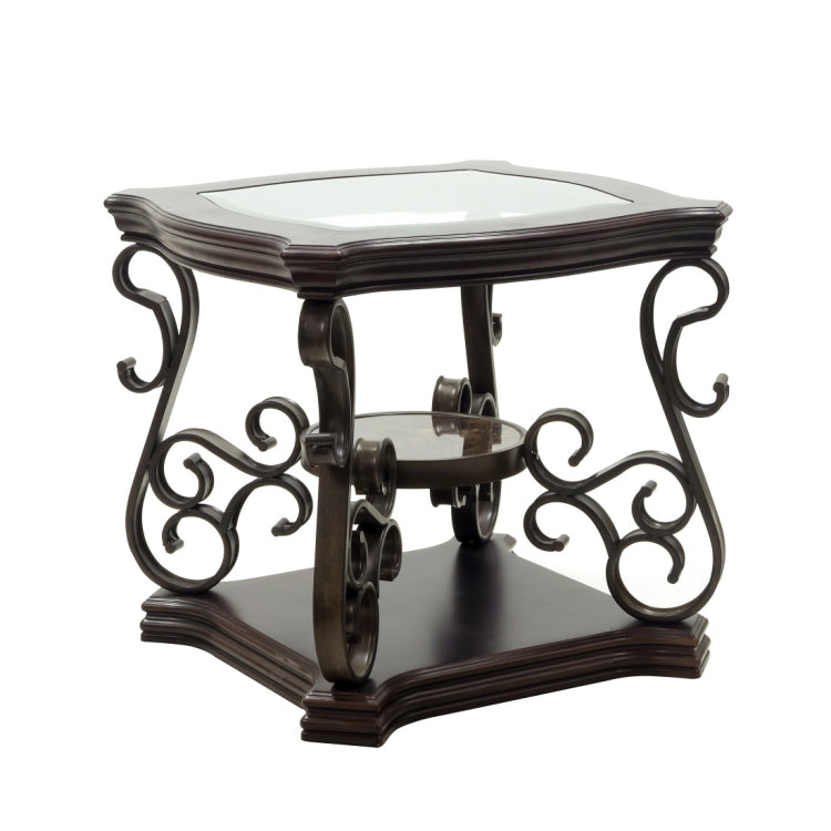 [US Warehouse] End Table, Size: 67x67x61cm
