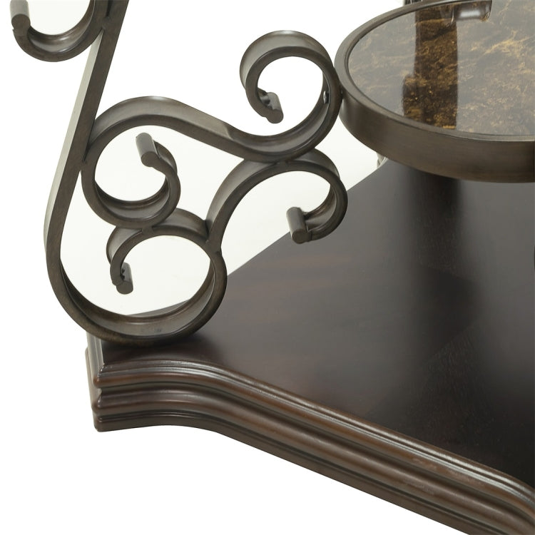 [US Warehouse] End Table, Size: 67x67x61cm