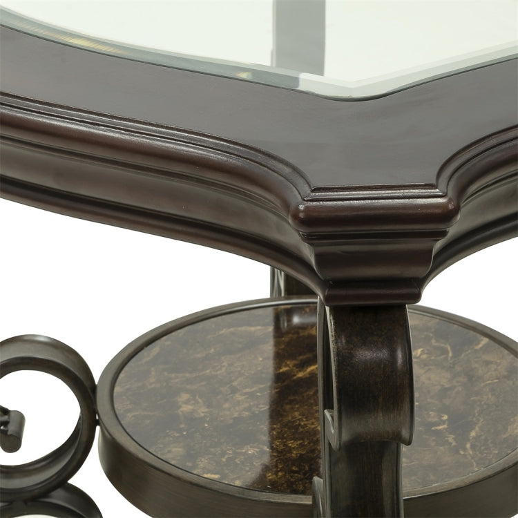 [US Warehouse] End Table, Size: 67x67x61cm