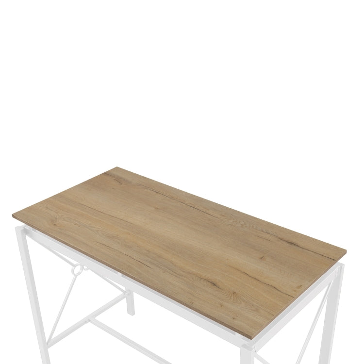 [US Warehouse] 5 in 1 Dining Table + Four Chairs Set (Light Yellow)