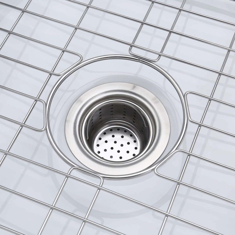 [US Warehouse] Kitchen Counter Square Large Bowl Wash Basin Ceramic Sink(White)