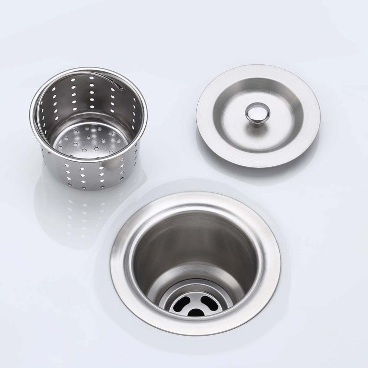 [US Warehouse] Kitchen Counter Square Large Bowl Wash Basin Ceramic Sink(White)