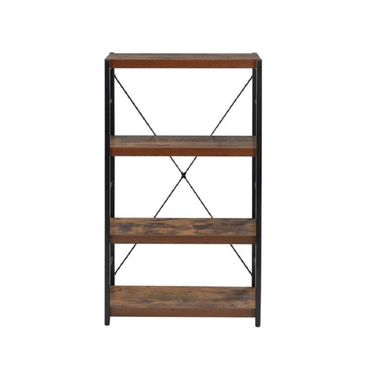 [US Warehouse] Metal Bookshelf, Size: 24x11x43 inch