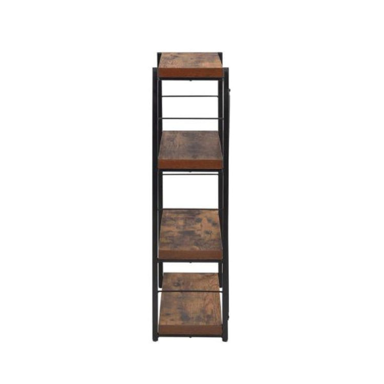[US Warehouse] Metal Bookshelf, Size: 24x11x43 inch