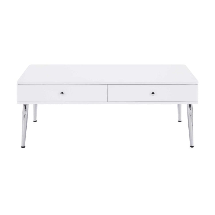 [US Warehouse] Simple Table with Drawers, Size: 47x24x18 inch