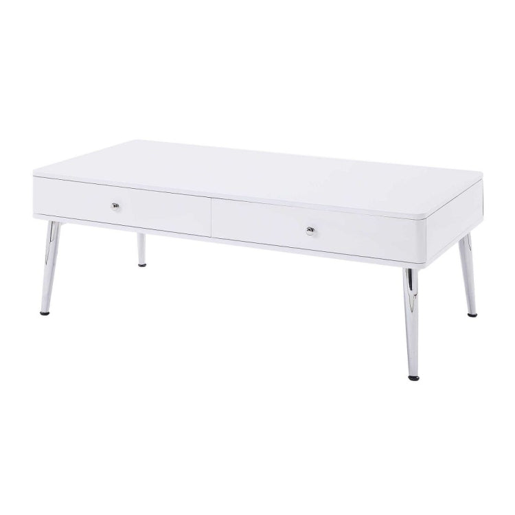 [US Warehouse] Simple Table with Drawers, Size: 47x24x18 inch