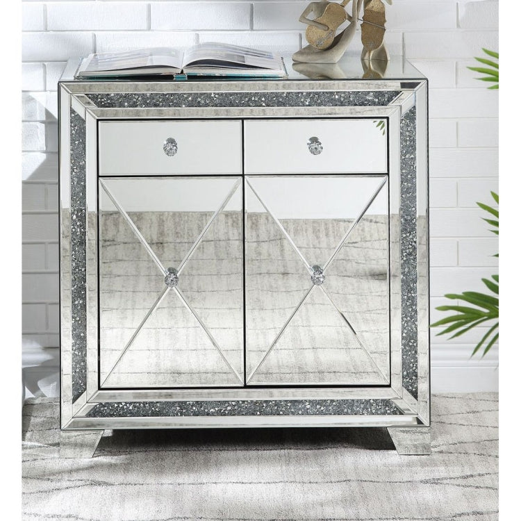 [US Warehouse] Tempered Glass Storage Cabinet, Size: 32x16x32 inch