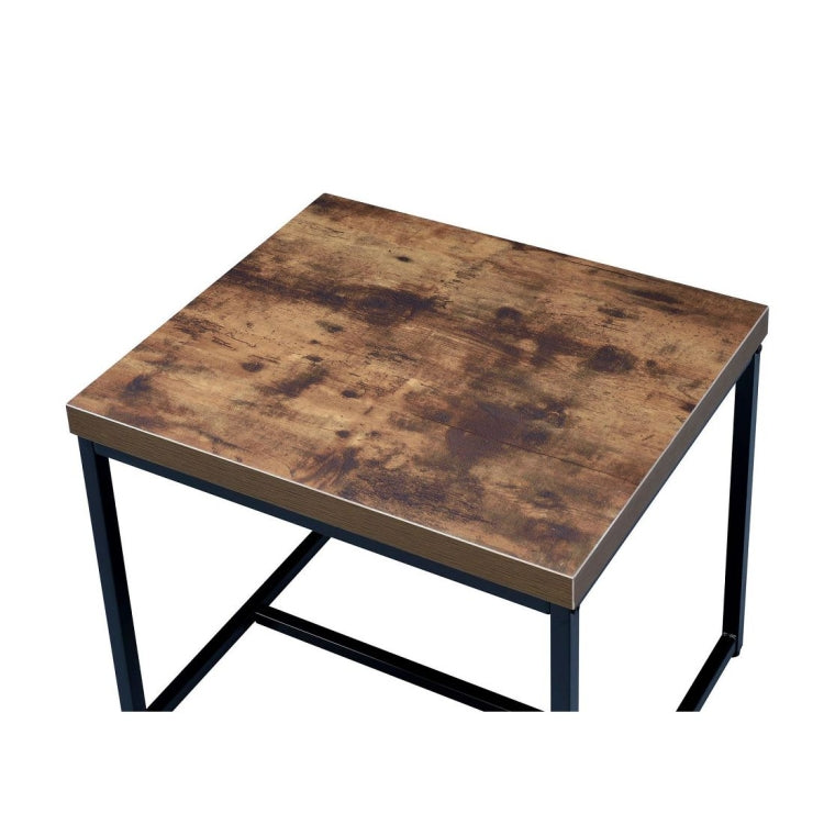 [US Warehouse] Rectangular Oak Table, Size: 22x19x19 inch