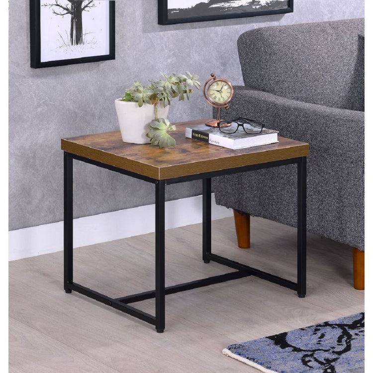 [US Warehouse] Rectangular Oak Table, Size: 22x19x19 inch