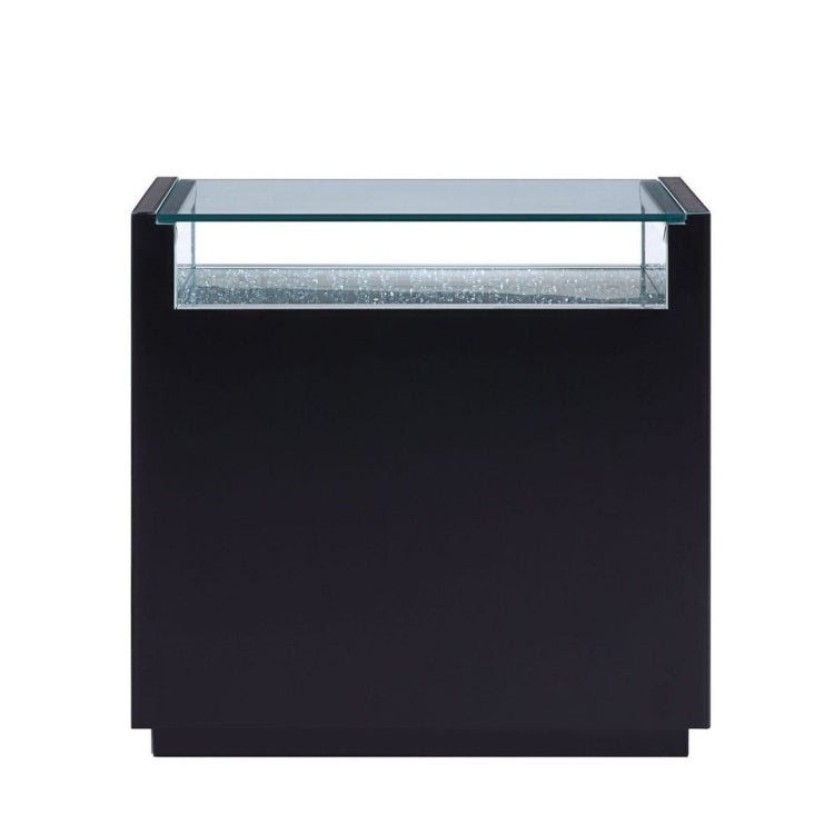 [US Warehouse] Mirror Table with Storage Compartment, Size: 32x16x32 inch
