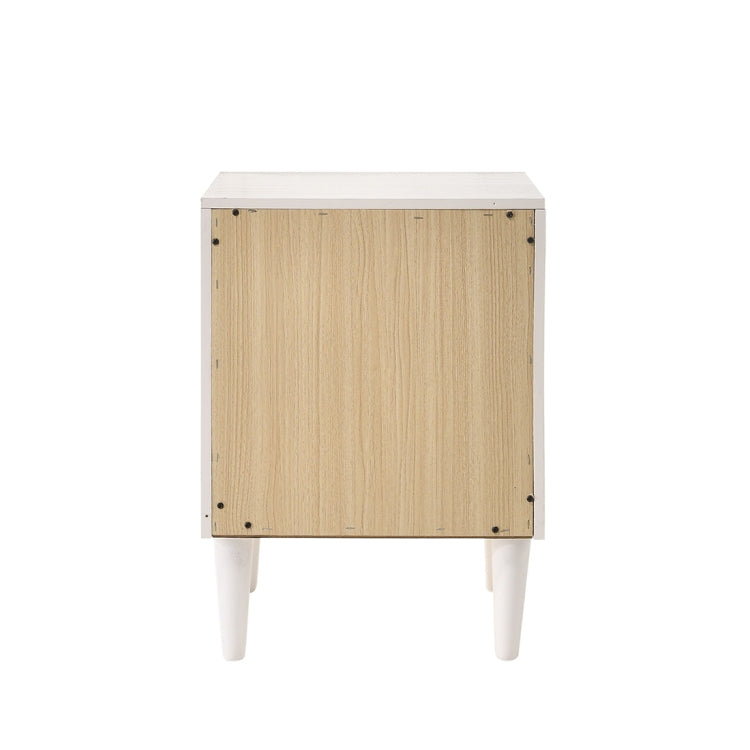 [US Warehouse] Bedside Table with Drawer, Size: 16x16x21 inch