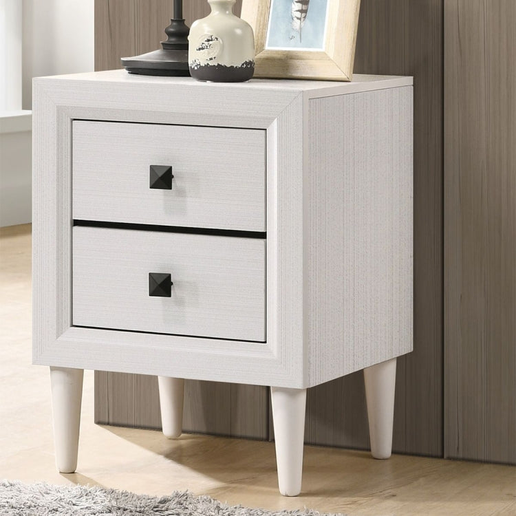 [US Warehouse] Bedside Table with Drawer, Size: 16x16x21 inch
