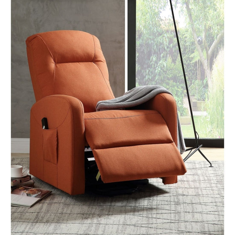 [US Warehouse] Linen Recliner with Electric Lift, Size: 38x29x43 inch