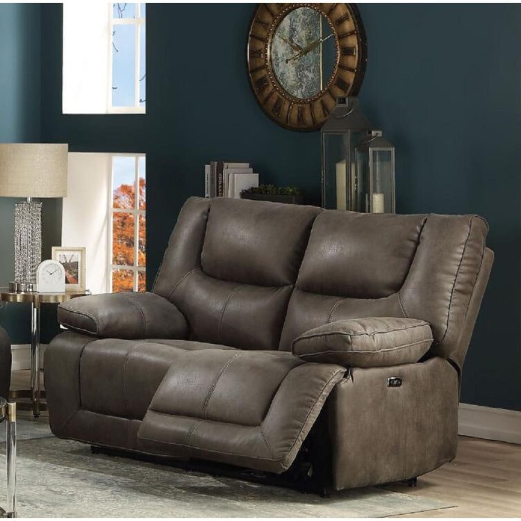 [US Warehouse] Adjustable Leather Sofa, Size: 64x40x40 inch
