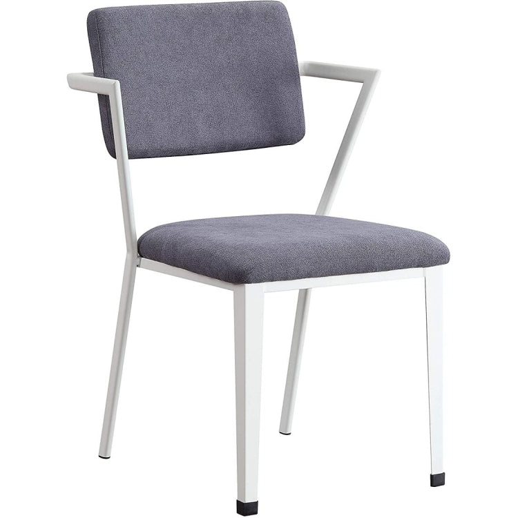 [US Warehouse] Metal Fabric Gaming Chairs, Height: 33 inch