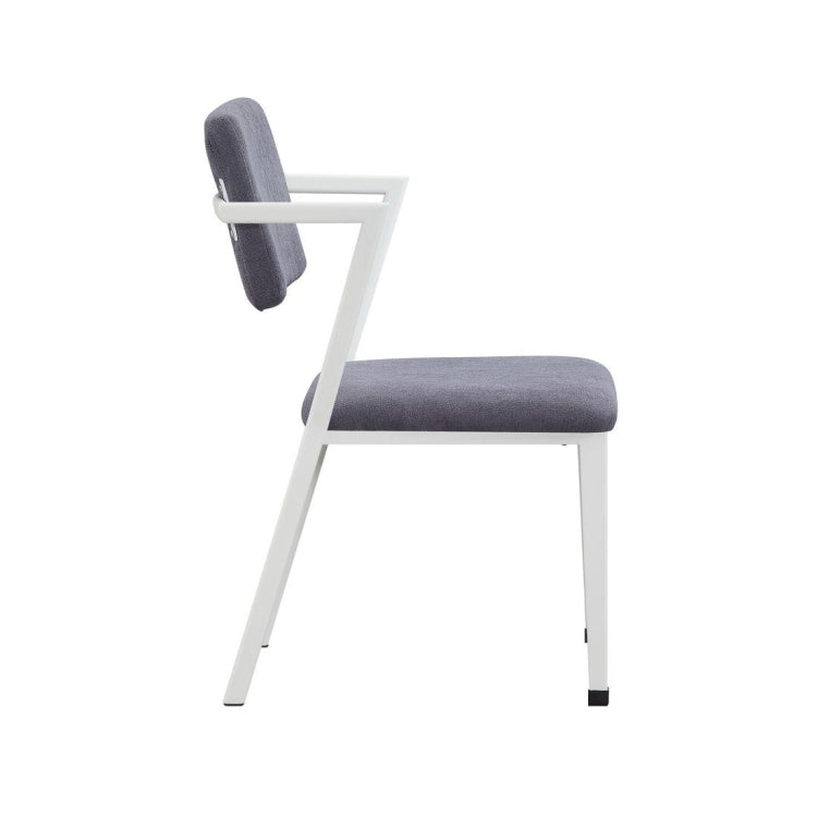 [US Warehouse] Metal Fabric Gaming Chairs, Height: 33 inch