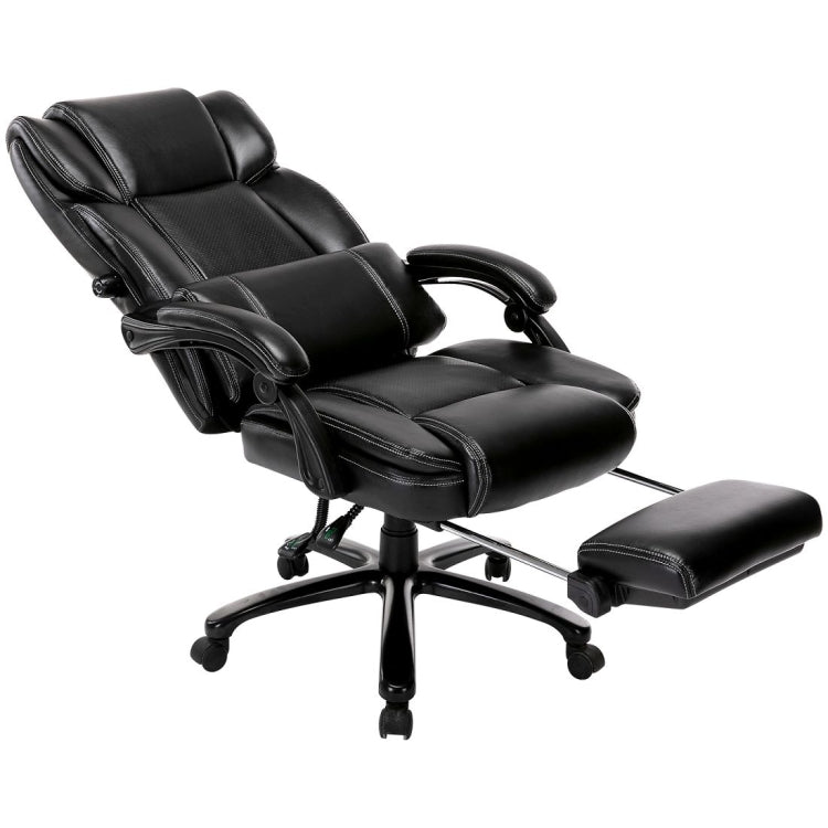 [US Warehouse] Computer Gaming Chairs with Adjustable Built-in Lumbar Support & Angle Tilt Locking System & Footrest