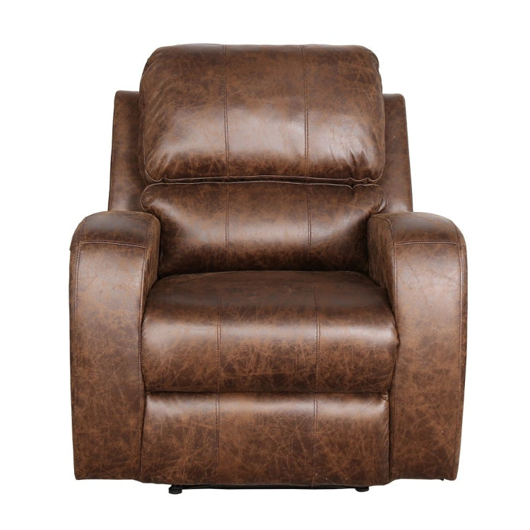 [US Warehouse] PU Leather Recliner with USB Charging Port, Size: 41x38x38 inch