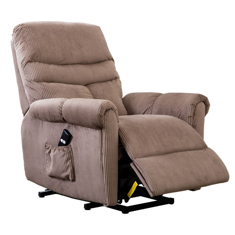 [US Warehouse] Non-slip Fabric Electric Lift Recliner with Storage Bag, Size: 33.9x38.2x38.2 inch