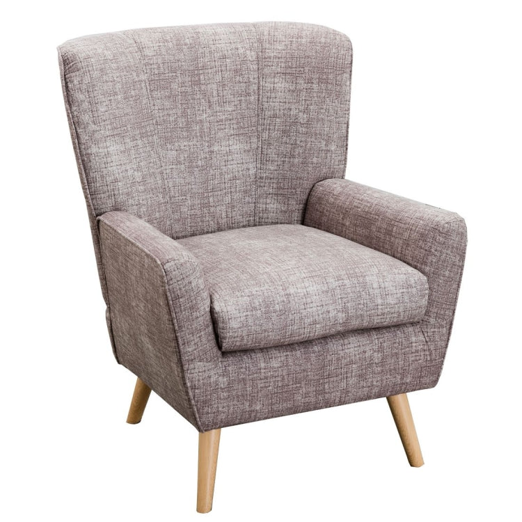 [US Warehouse] Fabric Armchair, Size: 26 x 25.4 x 37 inch