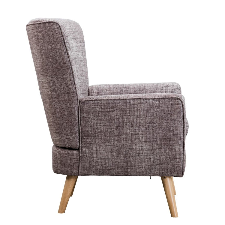 [US Warehouse] Fabric Armchair, Size: 26 x 25.4 x 37 inch
