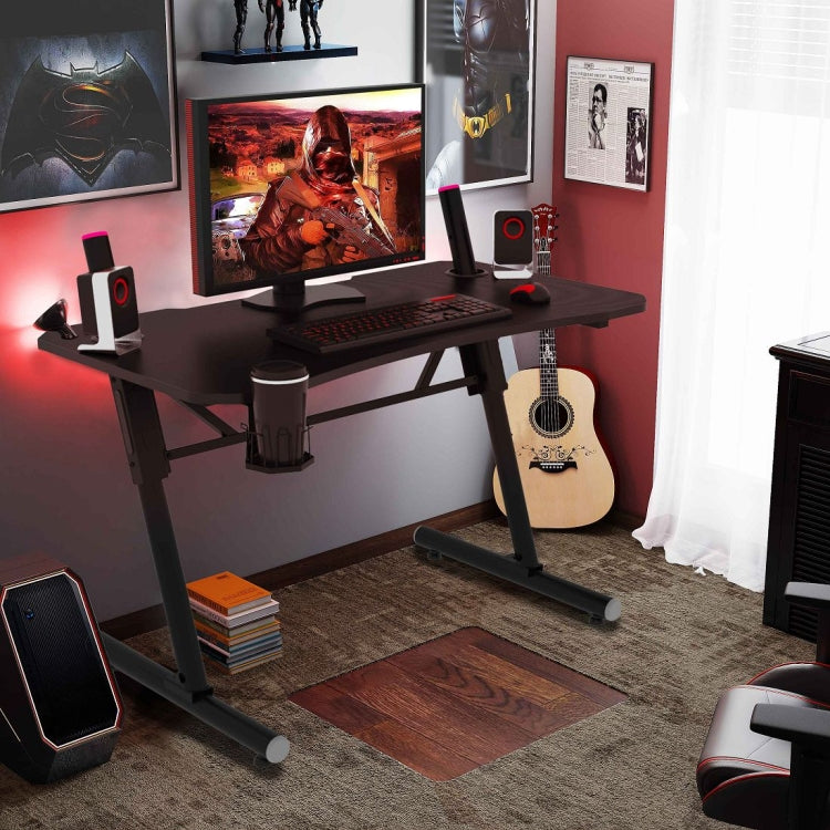 [US Warehouse] Game Table with 1 Cup Holder, Size: 43.3x23.6x 27(30-32) inch