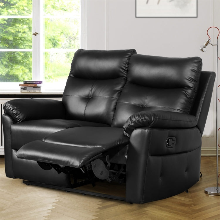 [UK Warehouse] PU Leather Sofa Recliner Set Lounge Couches Sets Armchair for Home Lounge Living Room