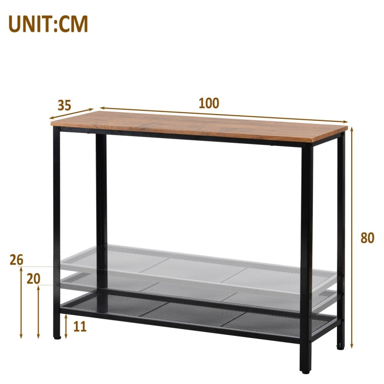 [UK Warehouse] Retro Industrial Style Living Room Bedroom Corridor Side Table