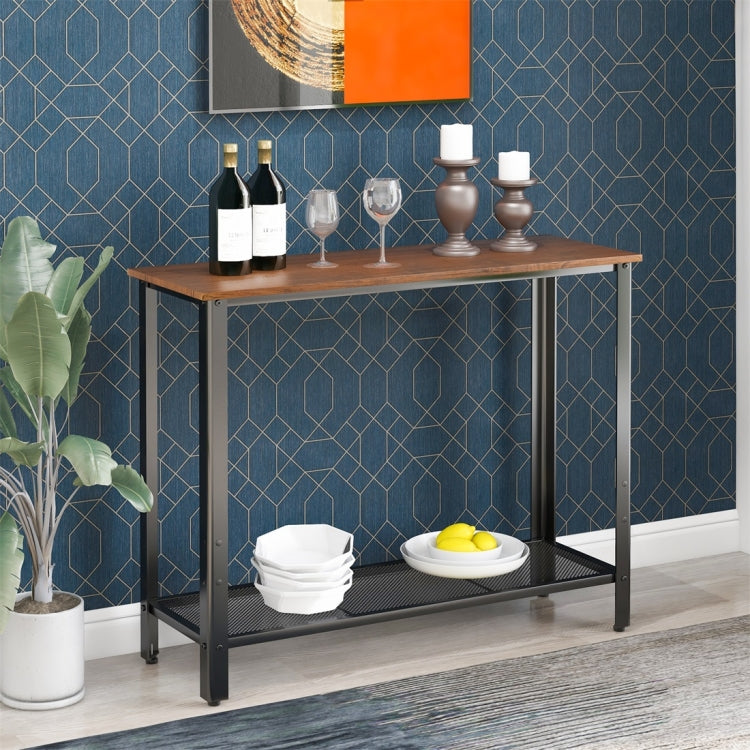 [UK Warehouse] Retro Industrial Style Living Room Bedroom Corridor Side Table