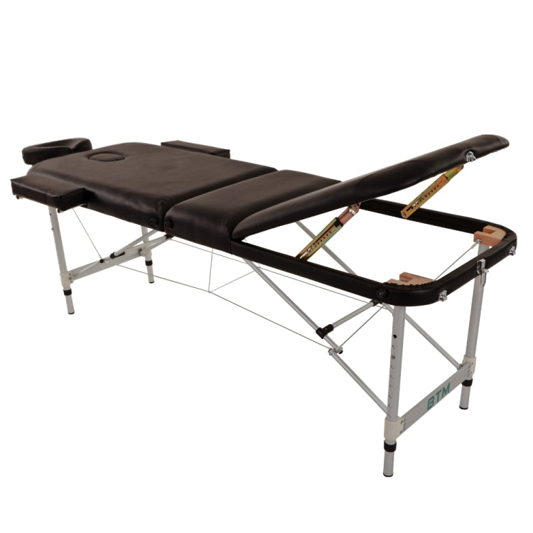 [UK Warehouse] Portable Foldable PU Massage Bed Sofa Bed(Black)