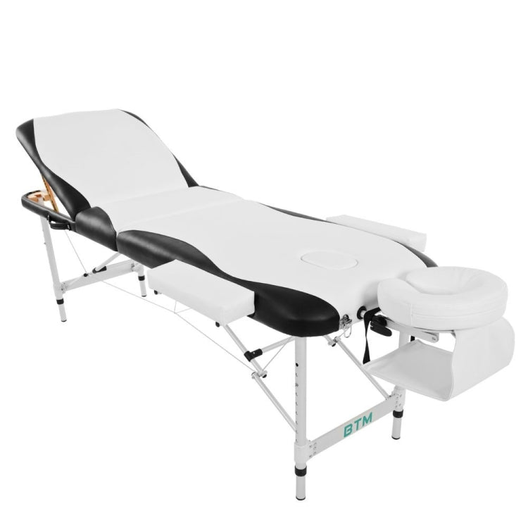 [UK Warehouse] Portable Foldable PU Massage Bed Sofa Bed(White)