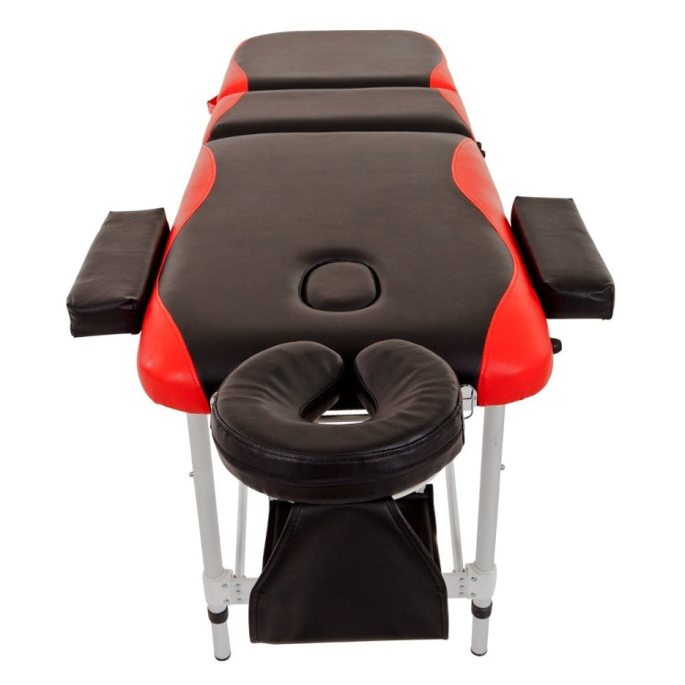 [UK Warehouse] Portable Foldable PU Massage Bed Sofa Bed(Red)