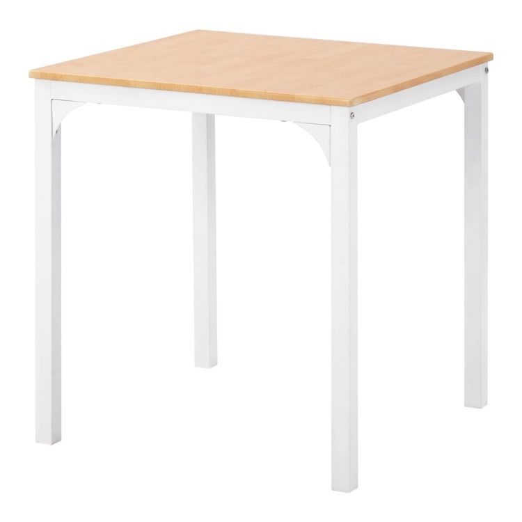 [UK Warehouse] Dining Table and 2 Chairs Wooden Steel Frame Kitchen Dining Table Set
