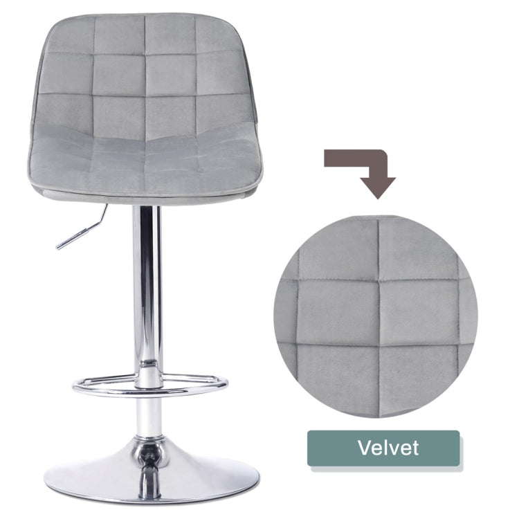 [UK Warehouse] Adjustable Height  Bar Stools with Backrest for Breakfast Bar, Counter, Kitchen