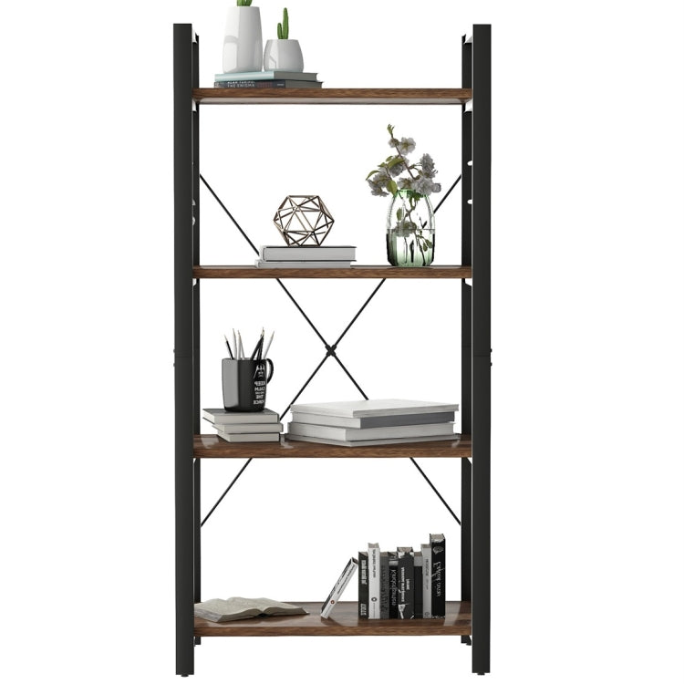 [UK Warehouse] Office Living Room Bookcase 4-layer Bookshelf Storage Shelf