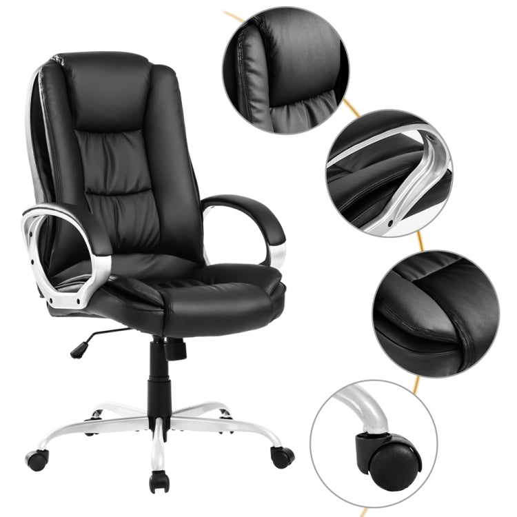 [UK Warehouse] Executive Office Chair Large Computer Home Leather Swivel Adjustable High Back