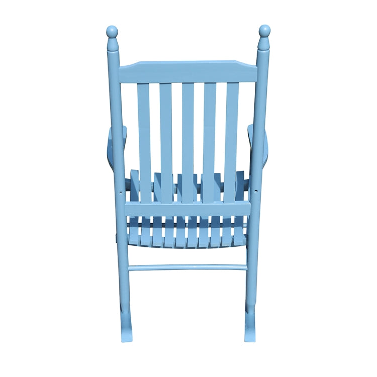 [US Warehouse] Indoor and Outdoor Universal Solid Wood Rocking Chairs with Armrests, Size: 46.5 x 33.5 x 26 inch